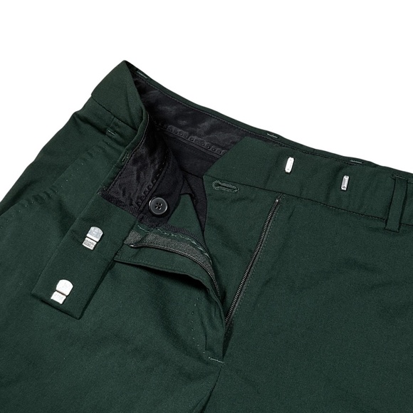 Jean Paul Gaultier JPG Wool Blend Dark Green Dress Pants Womens 40 - Picture 6 of 11